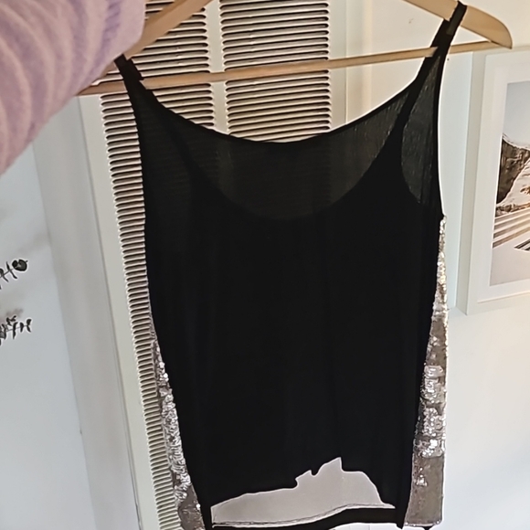 Maje sequin tank top / camisole - Picture 2 of 4